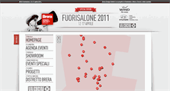Desktop Screenshot of fuorisalone2011.breradesigndistrict.it